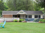 Office building with lawn in front